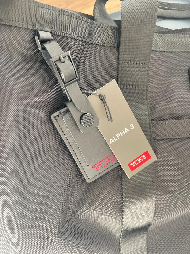 TUMI ブラック ビジネスバッグ Alpha3 1