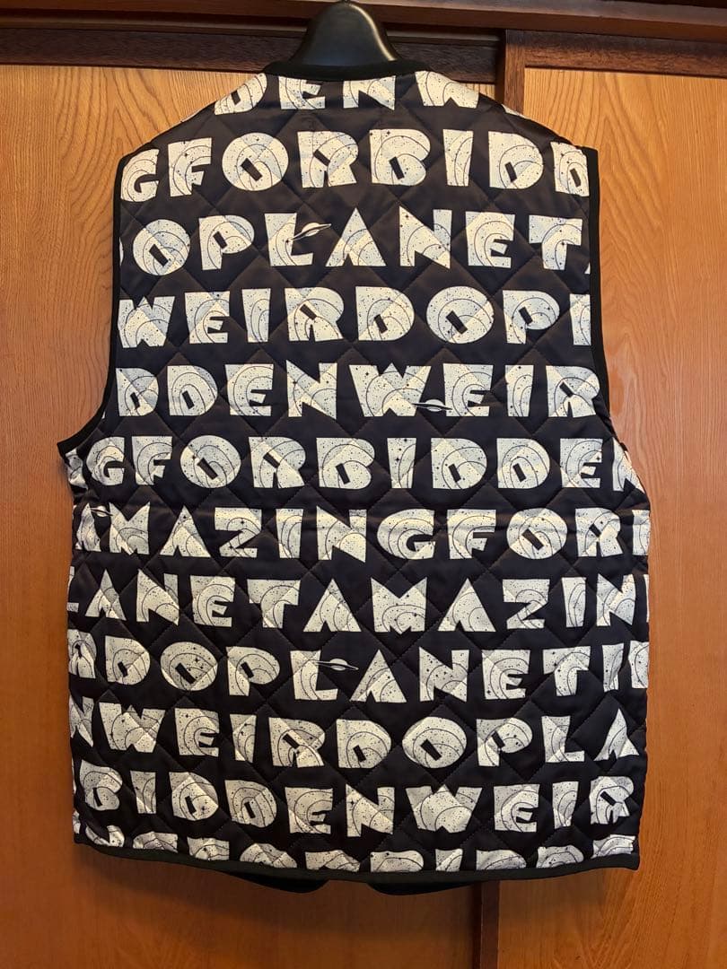 【新品】ウィアード WEIRDO ダイヤモンドキルトベスト　XL 中綿ダウン