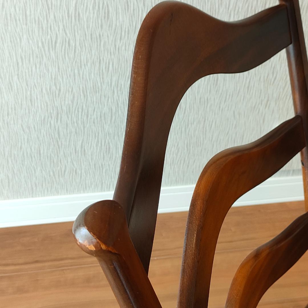 飛騨産業　のりくら　一人掛けソファ　アームチェア　キツツキ　アンティーク