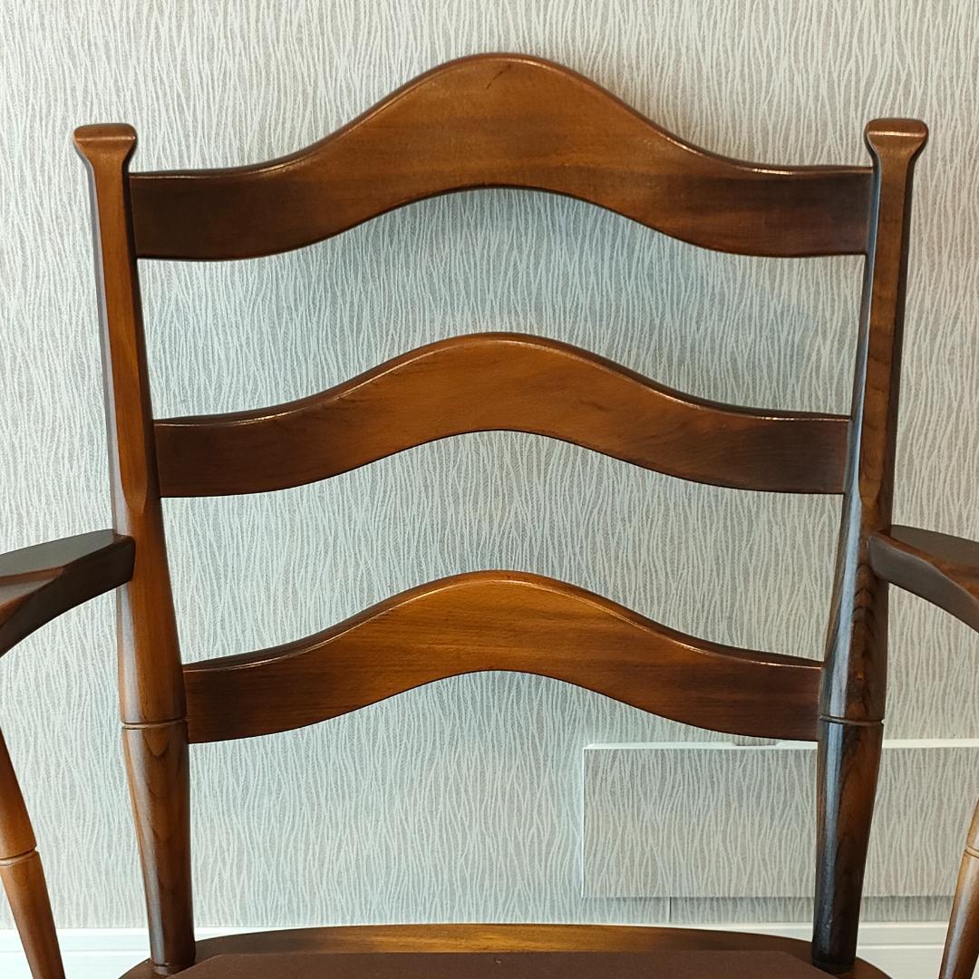 飛騨産業　のりくら　一人掛けソファ　アームチェア　キツツキ　アンティーク