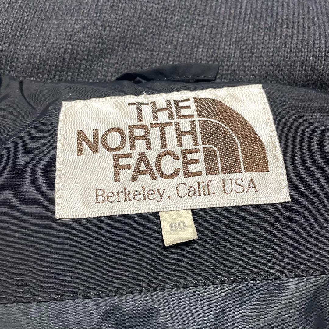 【THE NORTH FACE】ダウンベスト 700フィルパワー 黒/グレー切替