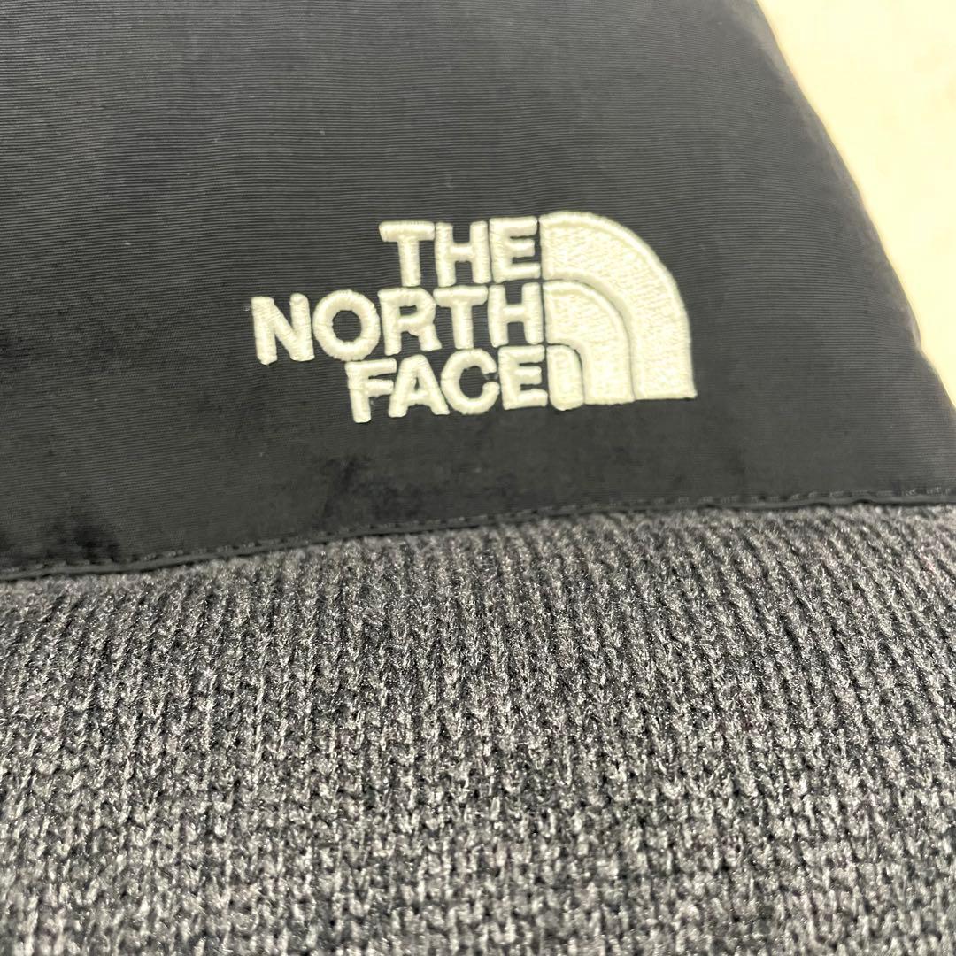 【THE NORTH FACE】ダウンベスト 700フィルパワー 黒/グレー切替