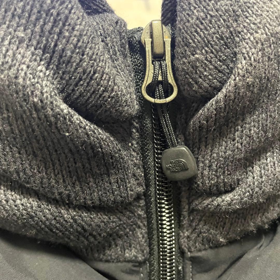 【THE NORTH FACE】ダウンベスト 700フィルパワー 黒/グレー切替