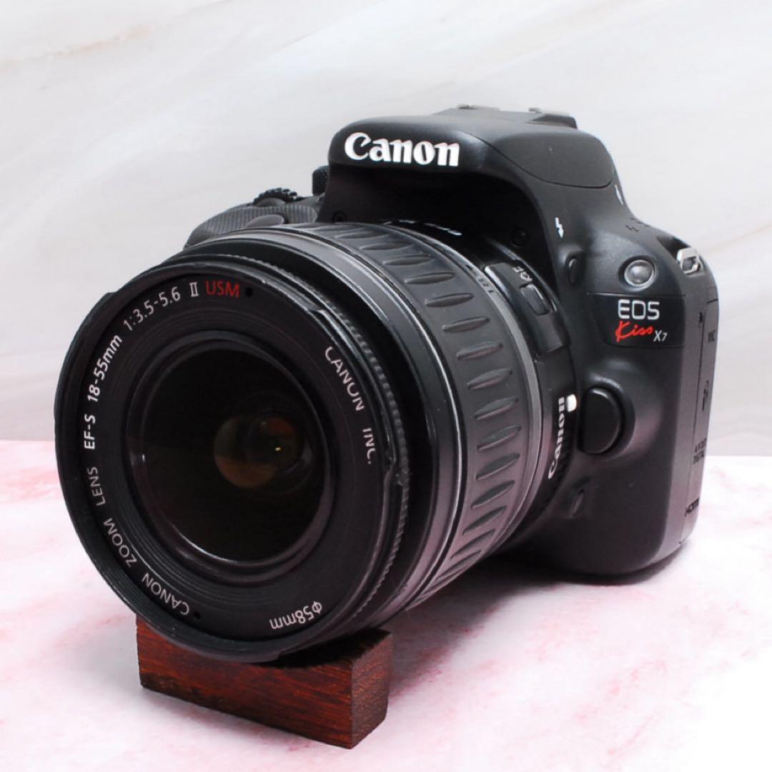 ✨世界最小クラス✨最軽量✨Canon Kiss X7☆初心者でも安心☆