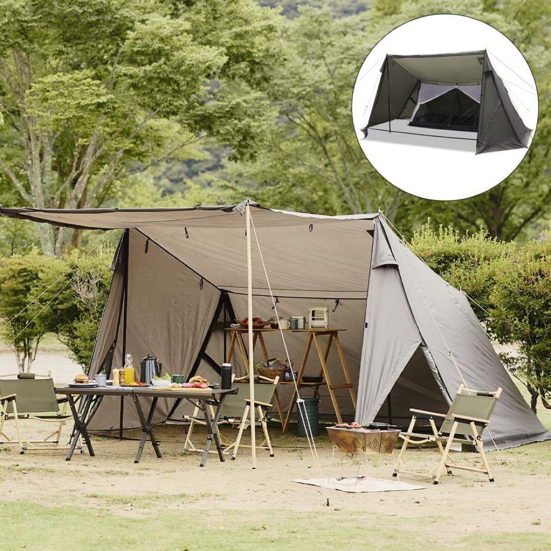 [新品・未開封・未使用]ワークマンテント　耐久撥水スクエアシェルター