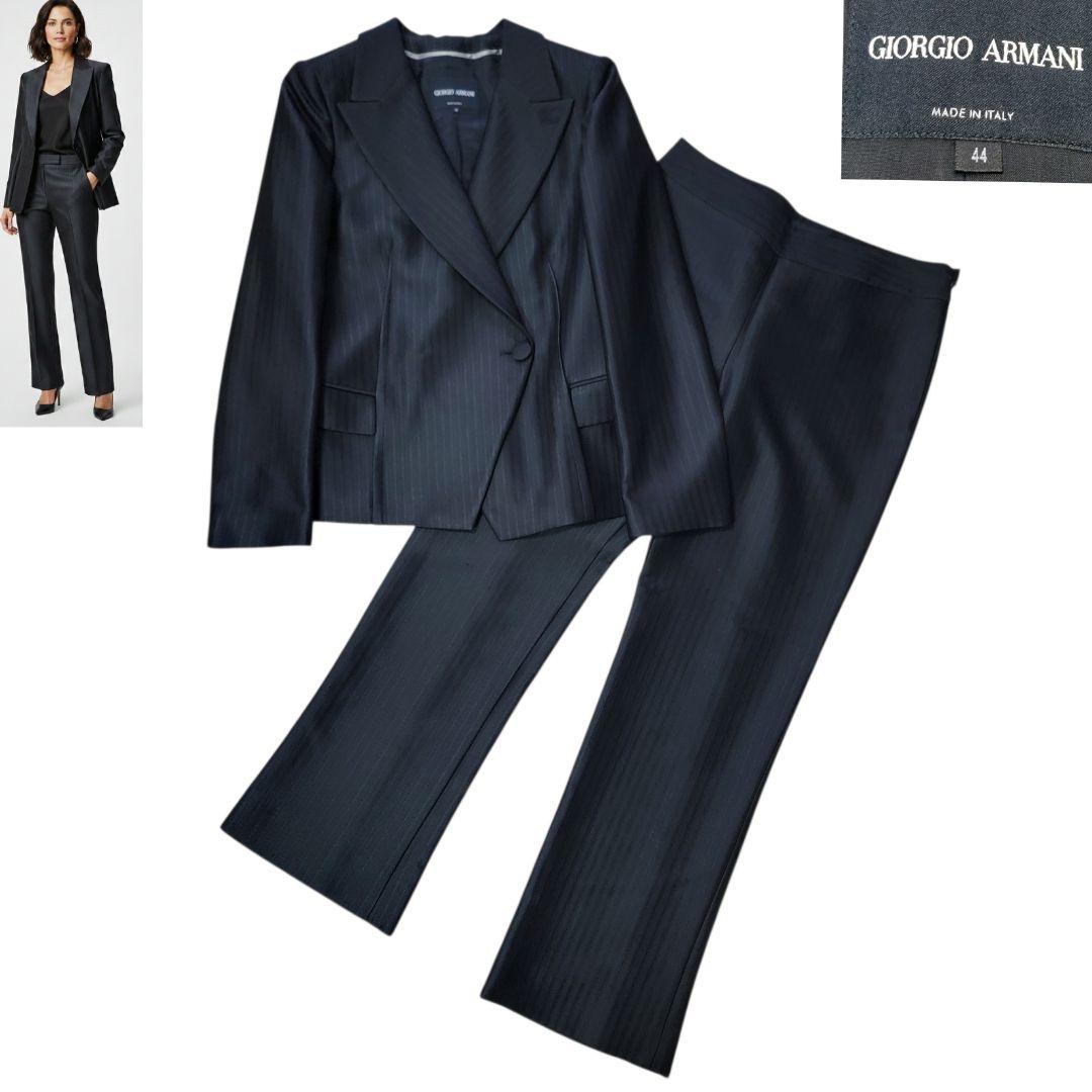 イタリア製 ジョルジオアルマーニ ダブル スーツ セットアップ 44 XL