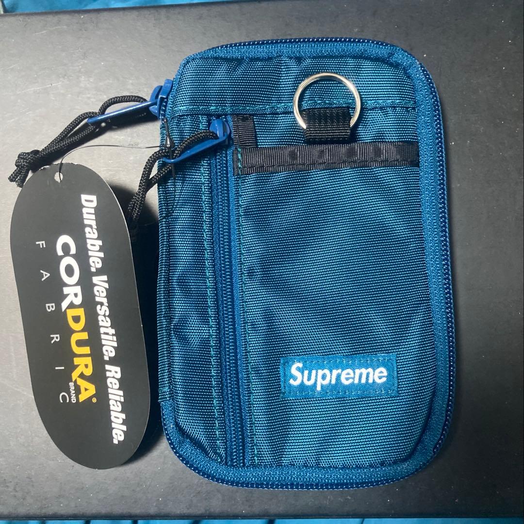 新品未使用★Supreme★Small Zip Pouch★Dark Teal