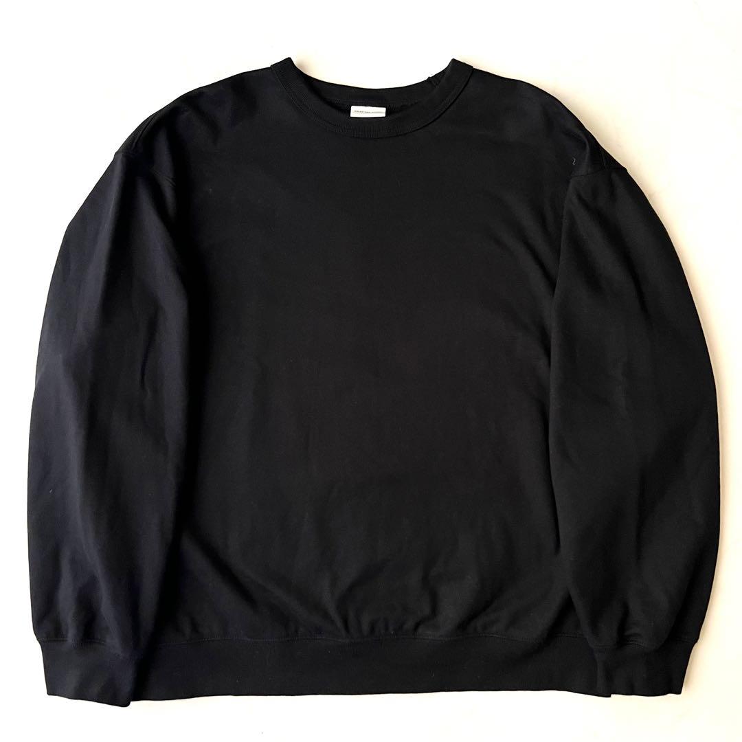 ドリスヴァンノッテン HAX クルーネックスウェット 黒 M オーバーサイズ