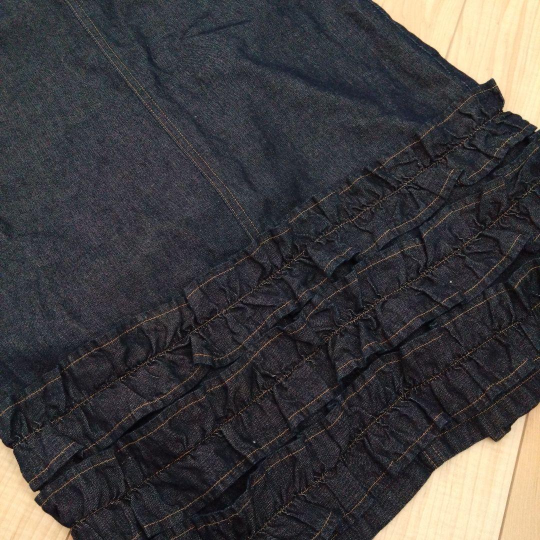 ジェーンマープル　コットンリネンデニムスカート