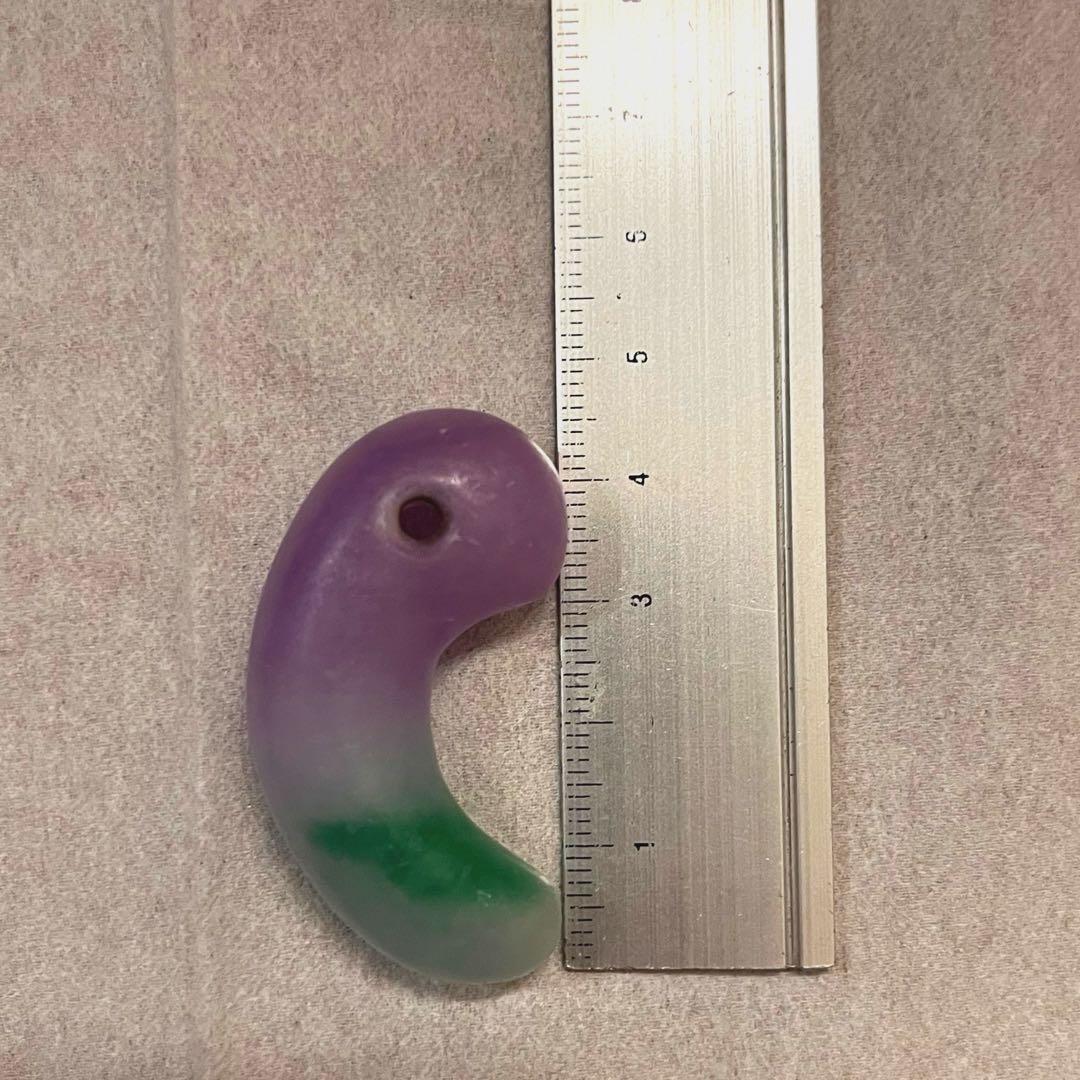 ※※りんご娘さん専用※※ 古墳期　希少　三色翡翠勾玉