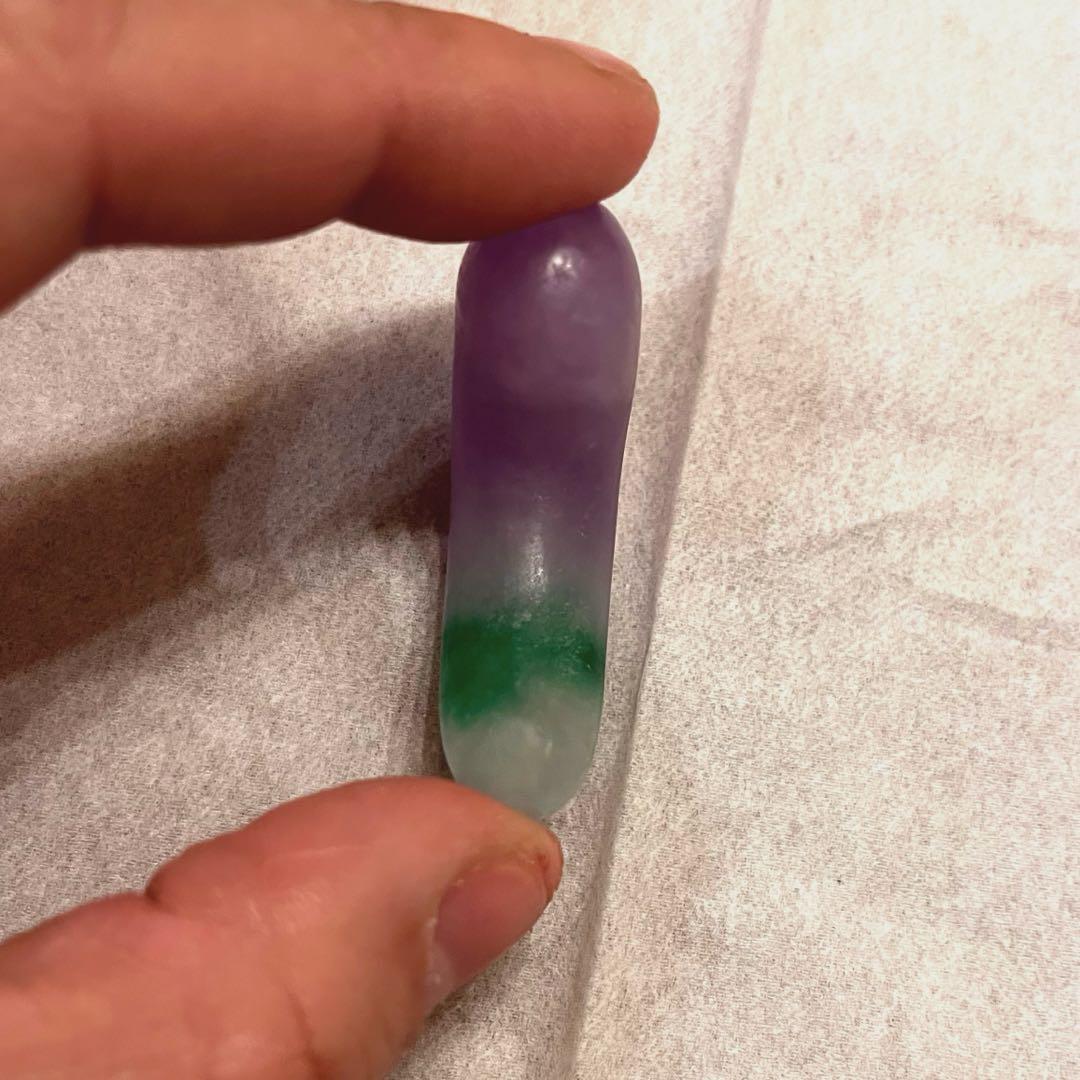 ※※りんご娘さん専用※※ 古墳期　希少　三色翡翠勾玉