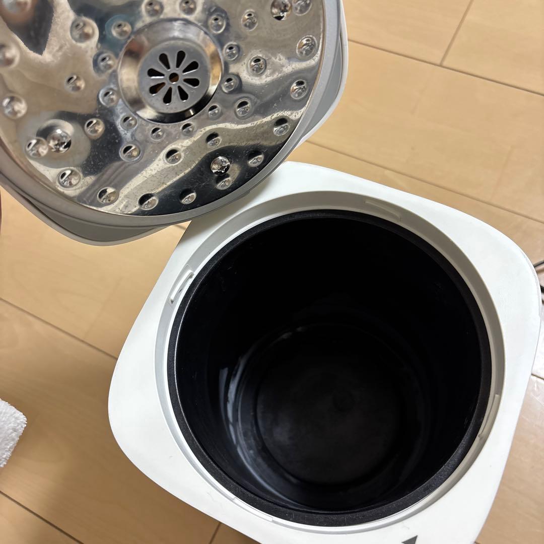 最終値下げ！美品　Francfranc スチーム加湿器　大理石柄