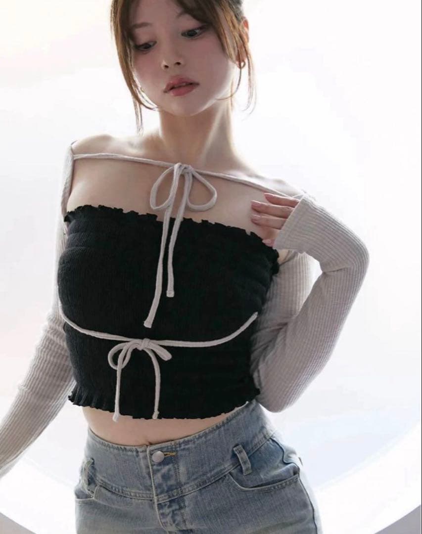 トップス Andmary Mei shirring tops