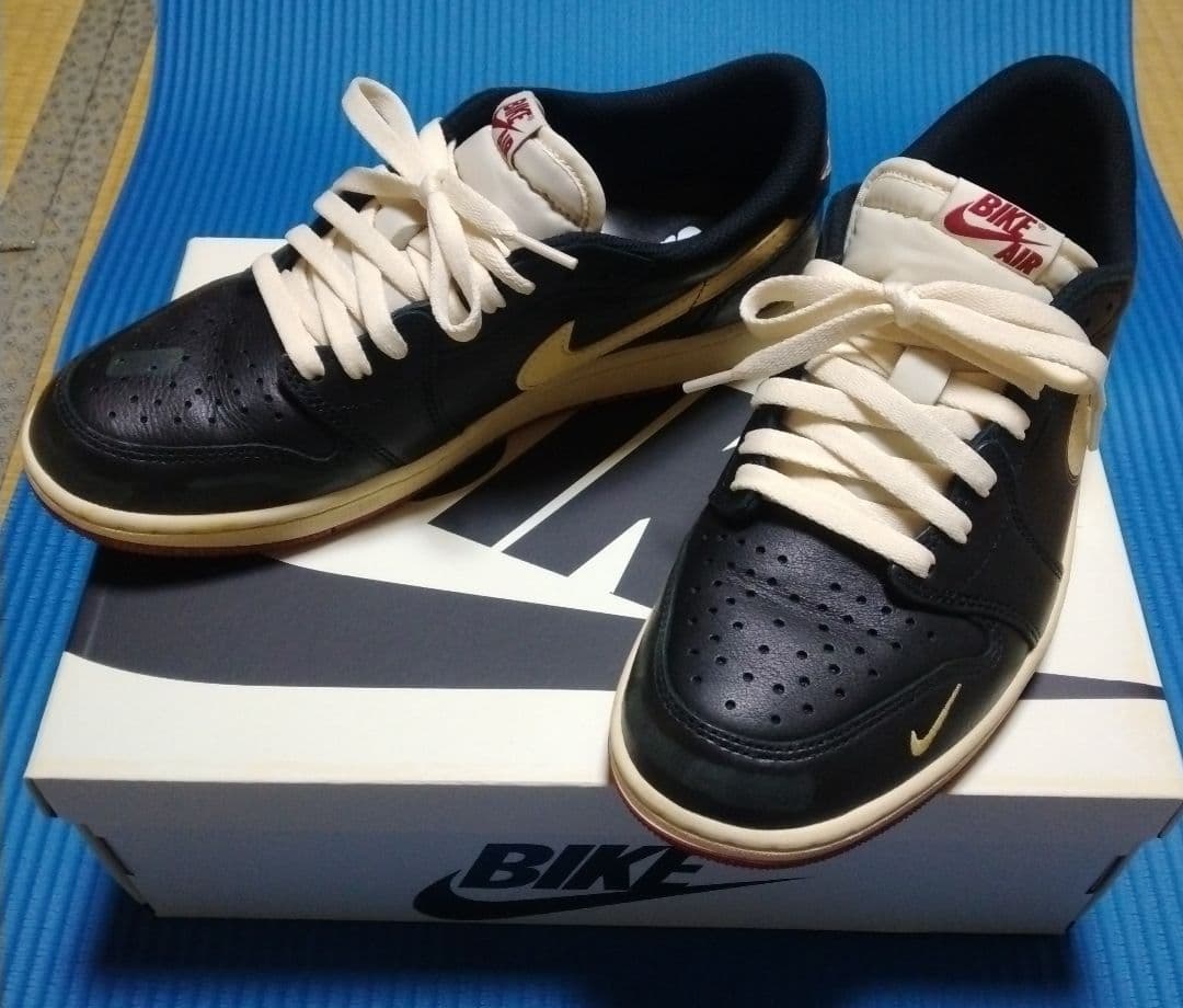 ナイジェルシルベスター×ナイキ/エアジョーダン1スニーカー 27.5cm 9.5