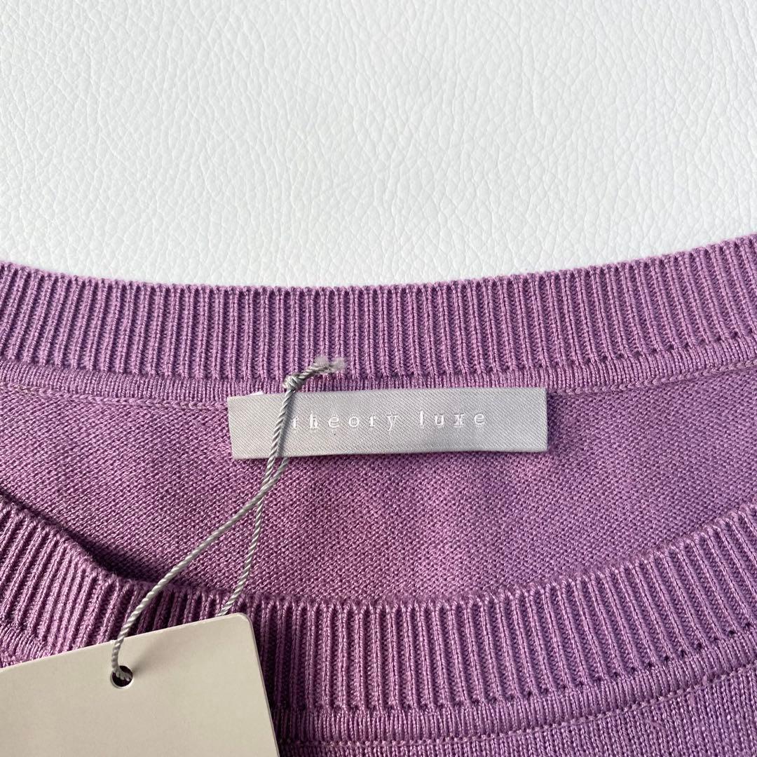 新品タグ付き✨　theory luxe クルーネックニット　カットソー　2024