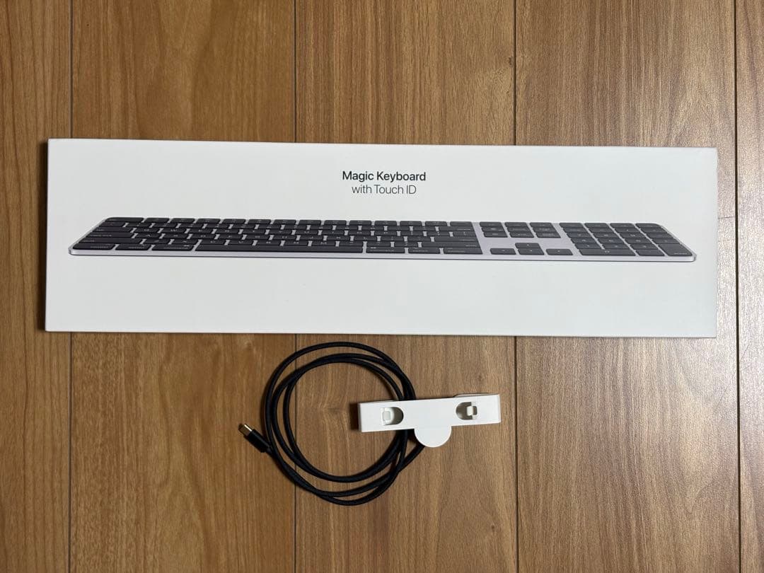 日本語Touch ID Magic Keyboardブラック MMMR3J/A