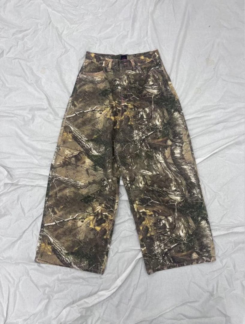 9090 リアルツリー　ワイドレッグパンツ最終値下げ