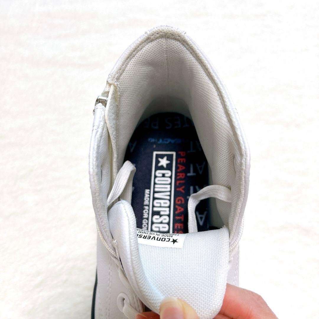 希少　パーリーゲイツ×コンバース　コラボ ゴルフシューズ スニーカー