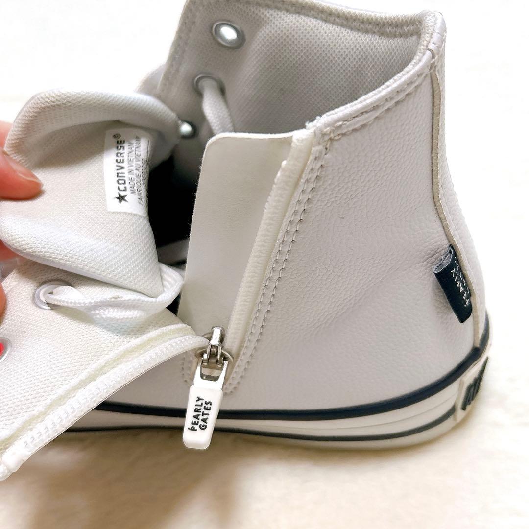 希少　パーリーゲイツ×コンバース　コラボ ゴルフシューズ スニーカー