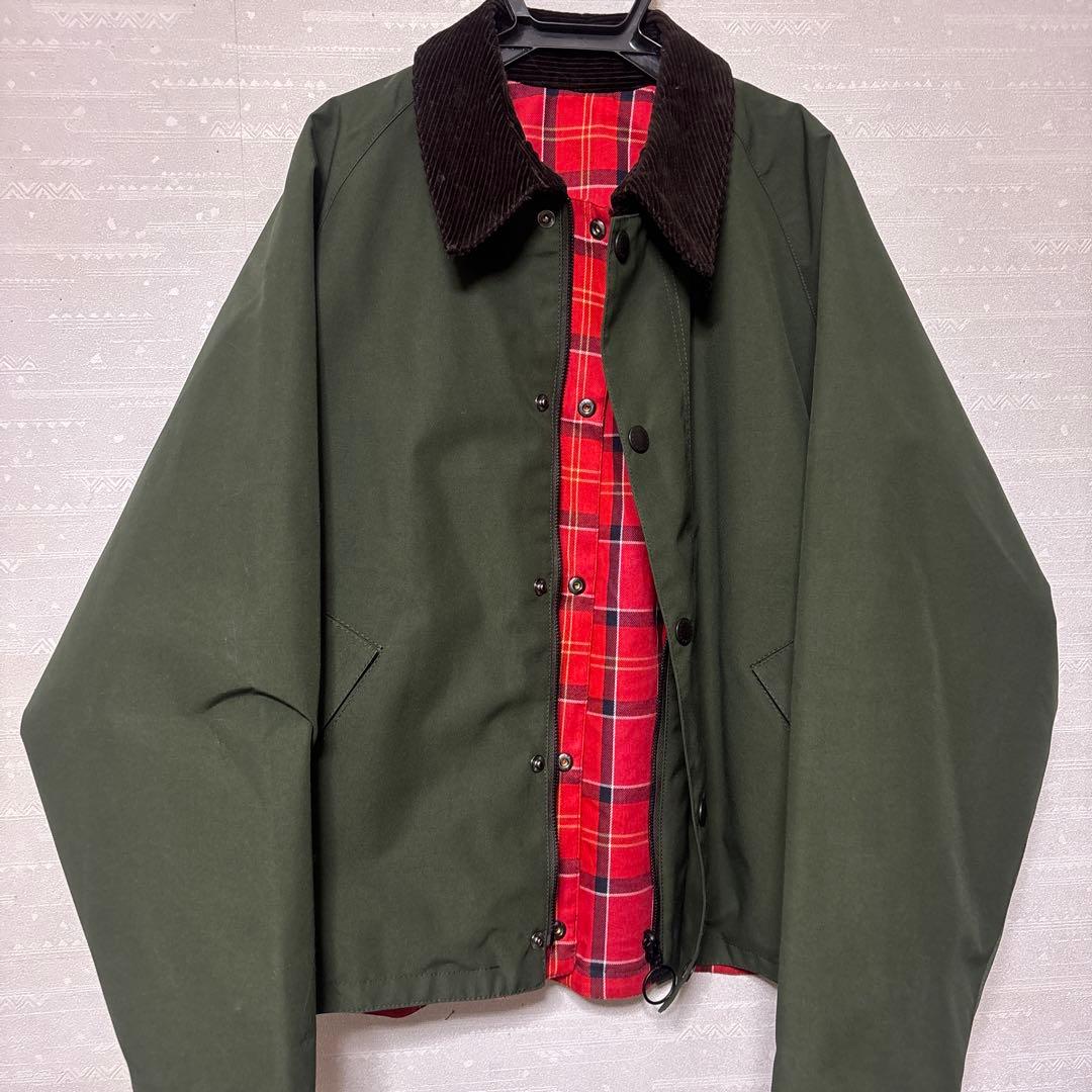 ぷ*様 barbour Transport リバーシブル　別注　38