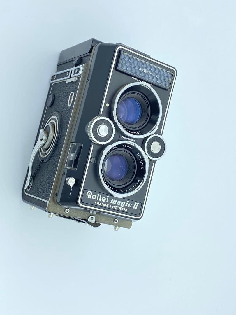 Rollei magic II 二眼レフカメラ レザーケース付き