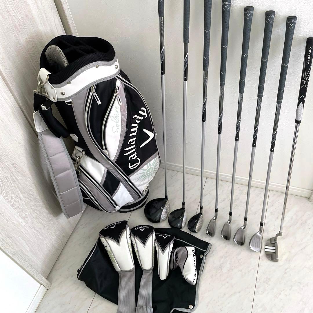 大人気　キャロウェイ　ソレイユ　solaire レディース　ゴルフクラブセット