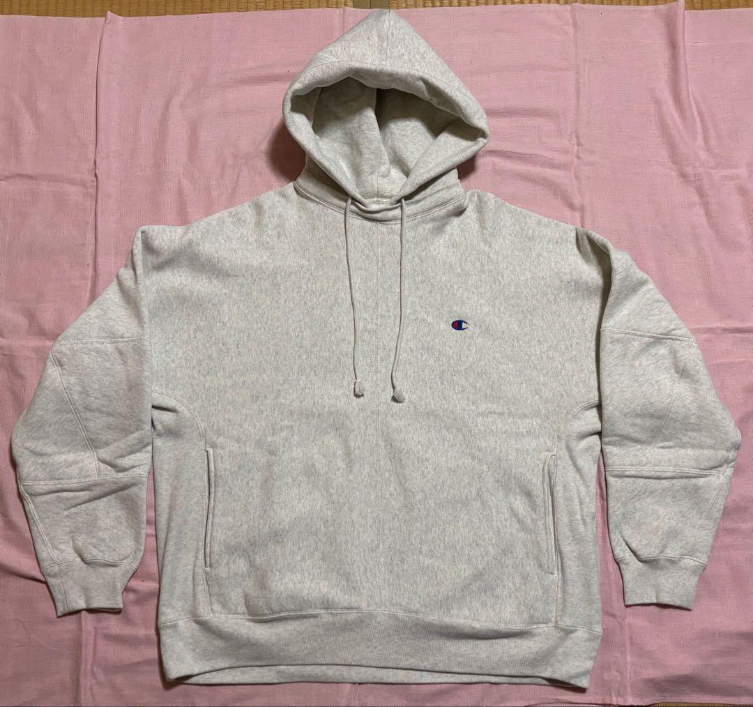 チャンピオン x エヌハリウッド リバースウィーブ パーカー