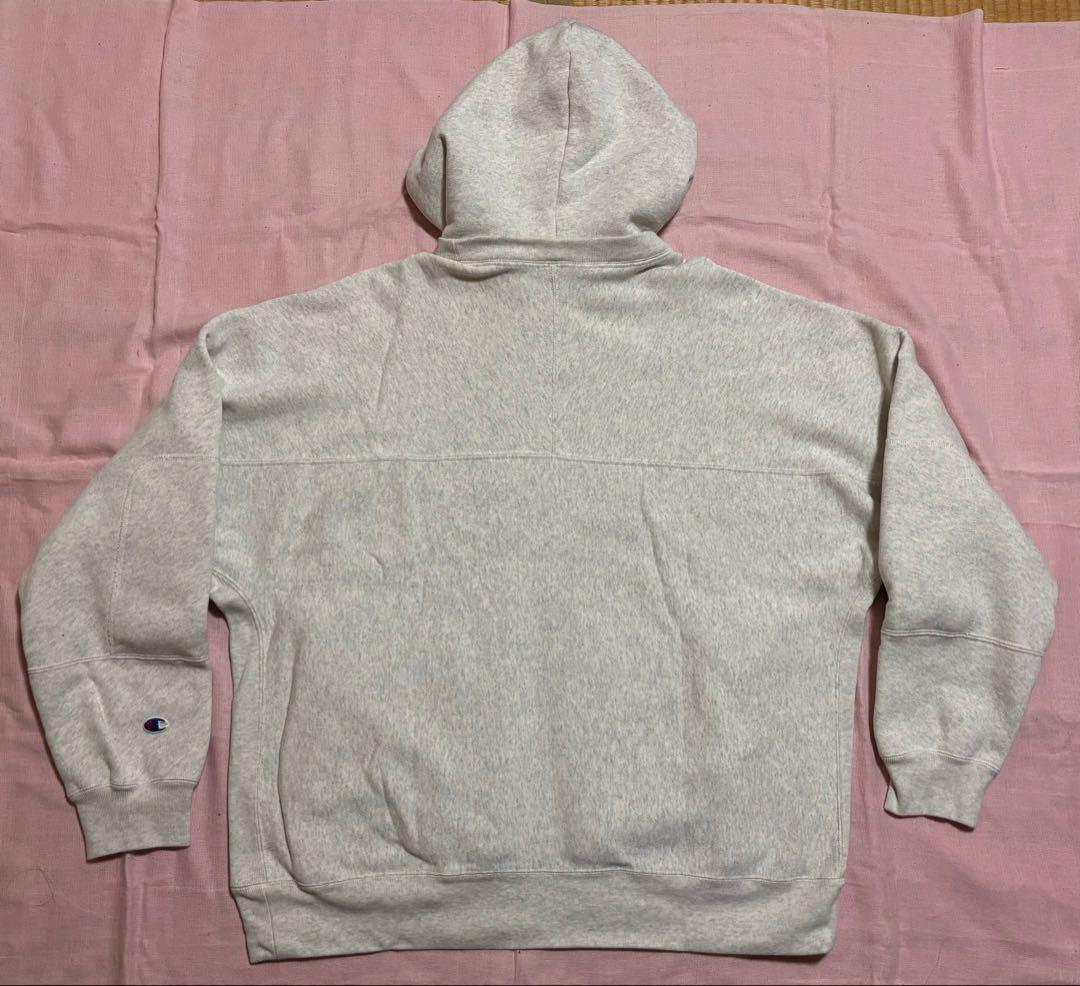 チャンピオン x エヌハリウッド リバースウィーブ パーカー