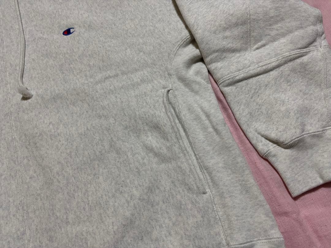 チャンピオン x エヌハリウッド リバースウィーブ パーカー