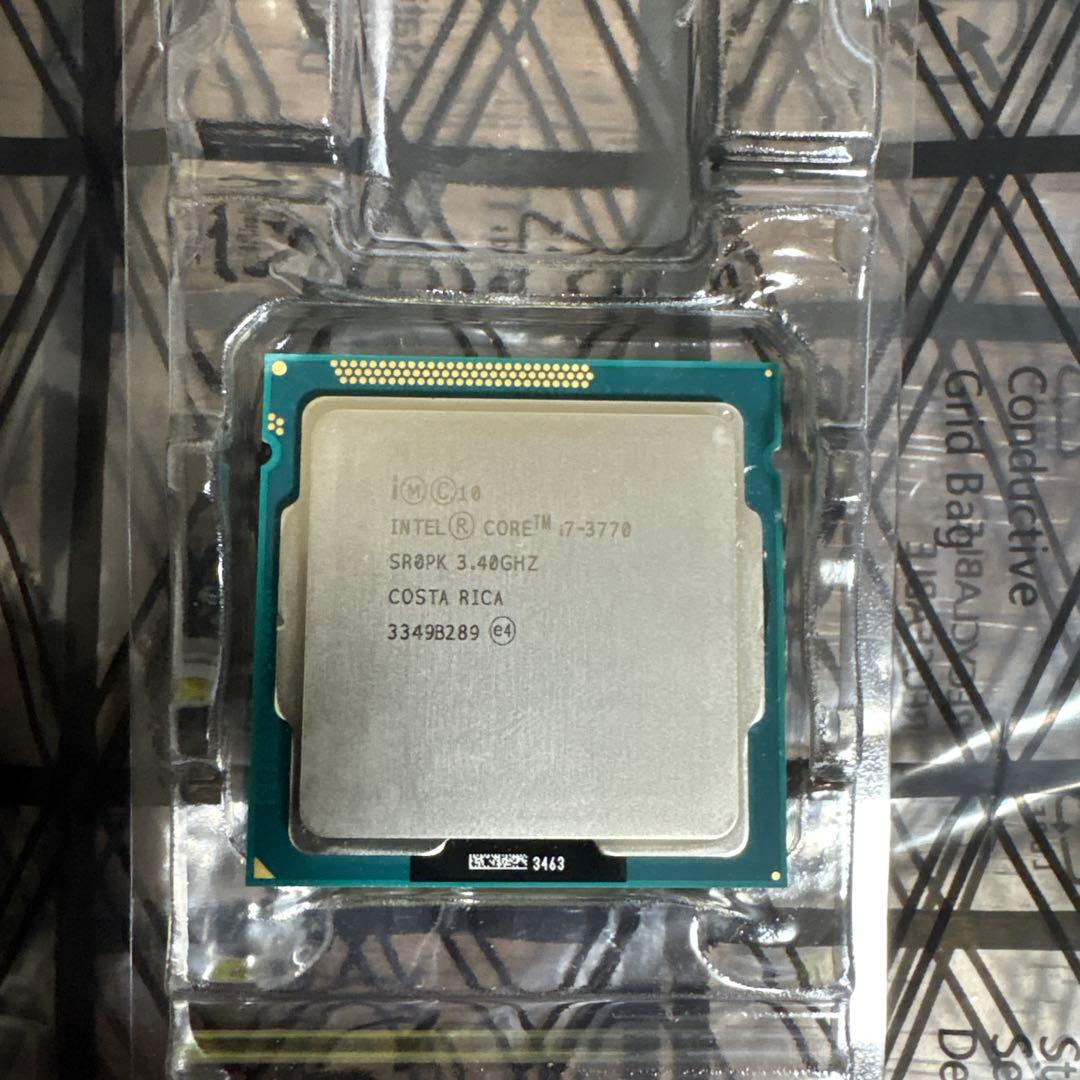 MicroATXマザボ 、Intel core i7 3770セット