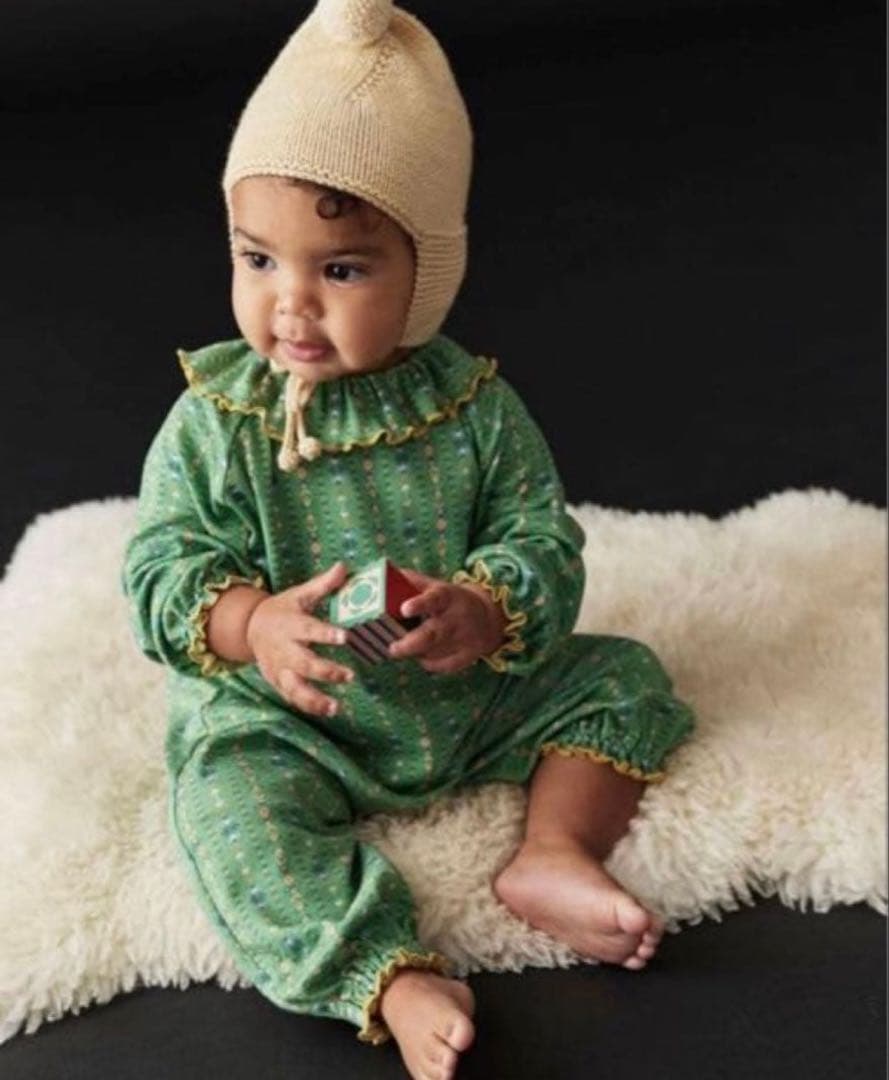 ロンパース・カバーオール Pierrot OnesieJadeite Bohemia 0-6M