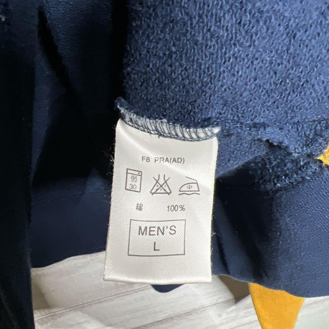 【入手困難!!】ナイキ ✈︎刺繍 ワンポイント バイカラー ゆるだぼ 白タグ