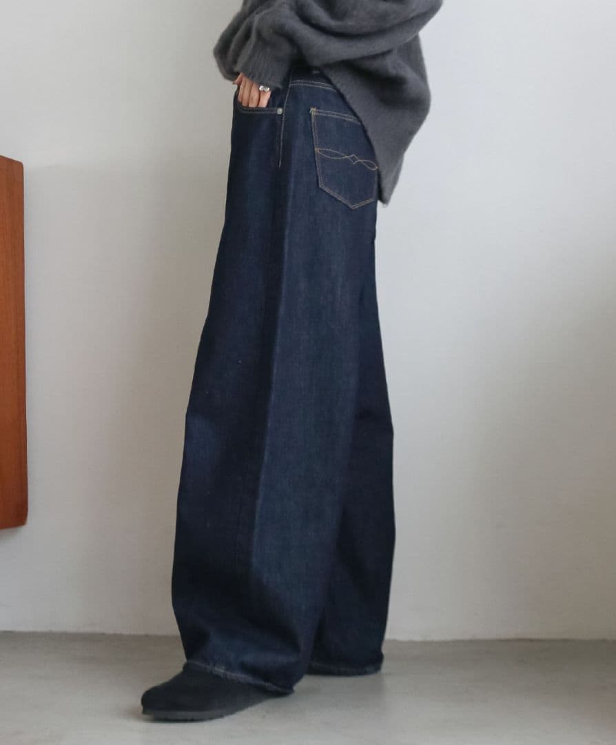 ☆新品☆ungrid カーブルーズデニム25インチ