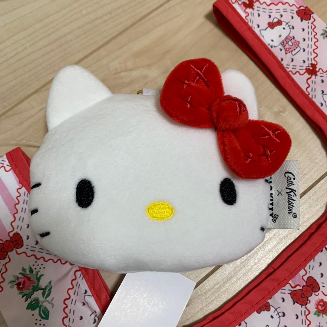 ★最終値下げ★キャスキッドソン　ハローキティ　エコバッグinフェイスポーチ