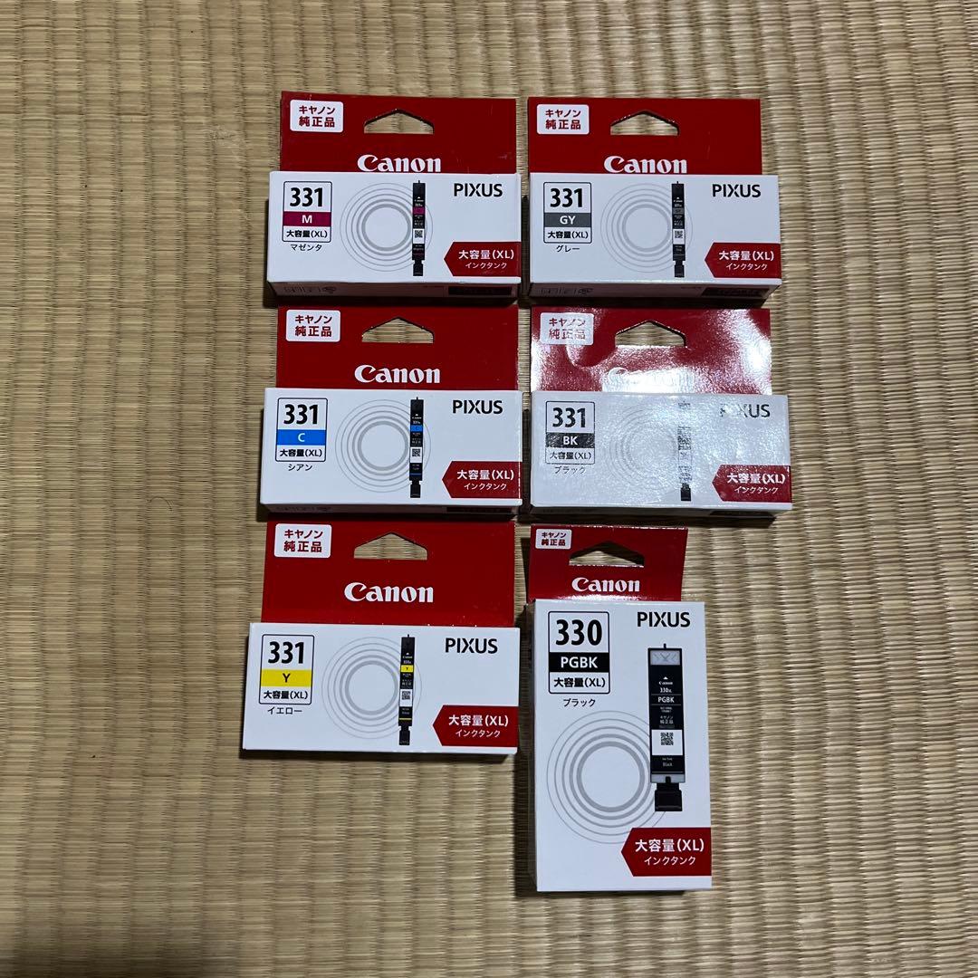 Canon BCI331XL+330XL 純正大容量インク 6本セット新品