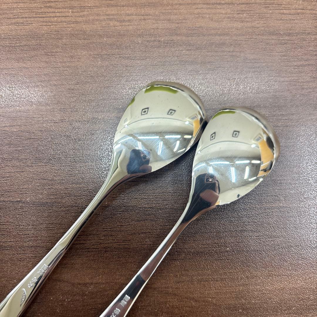 徳力 銀製 デザート スプーン フォーク