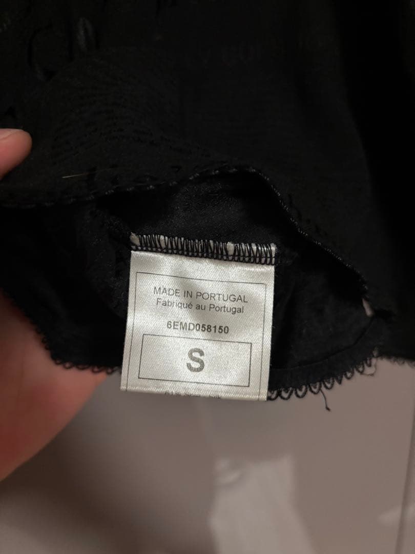 John Galliano ブラックキャミソール