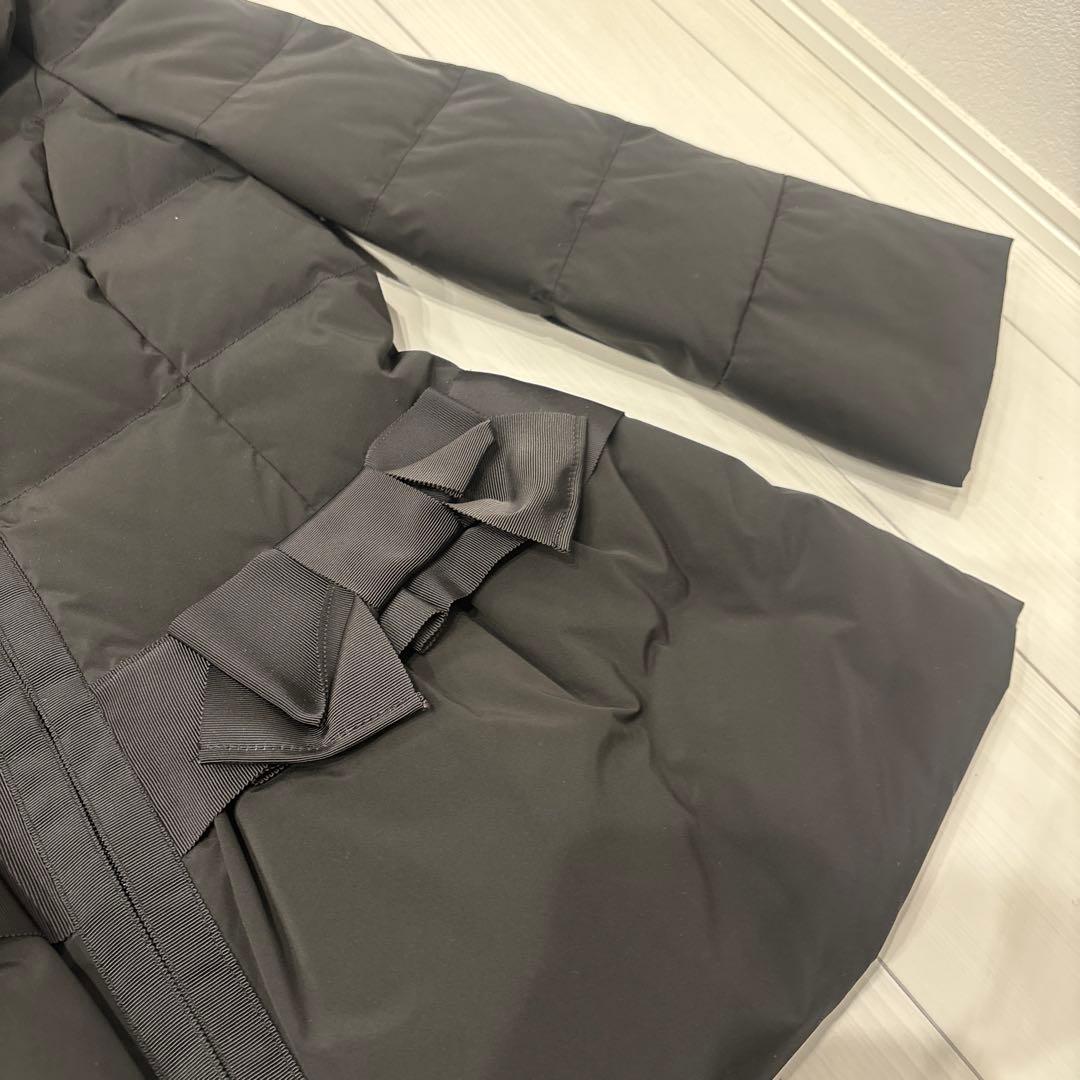 M'S GREACY 黒のショートダウンコート