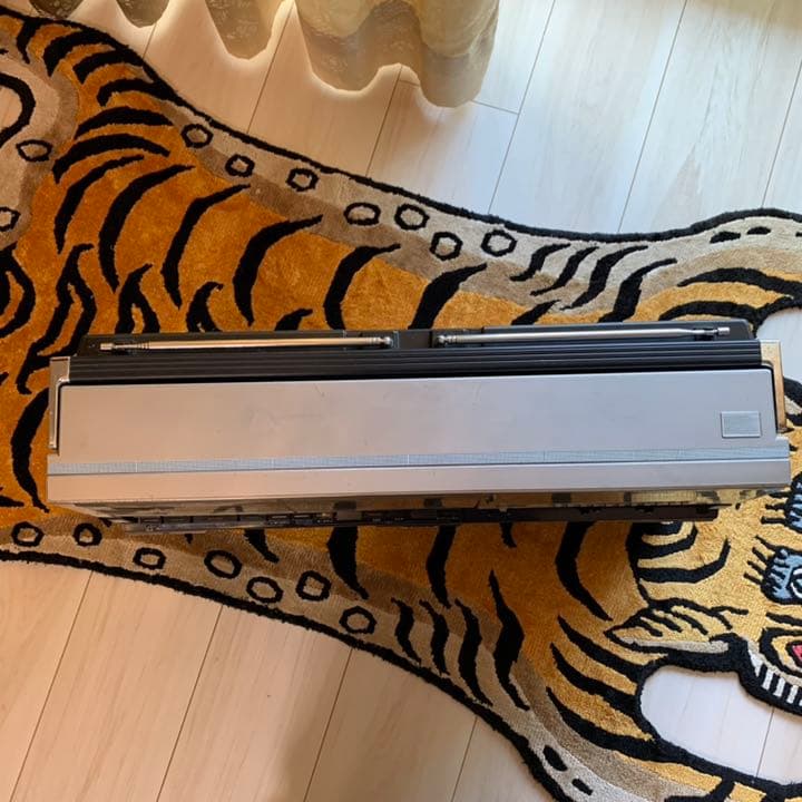 年代物 SHARP ザ・サーチャーW GF-808 ラジカセ　searcher