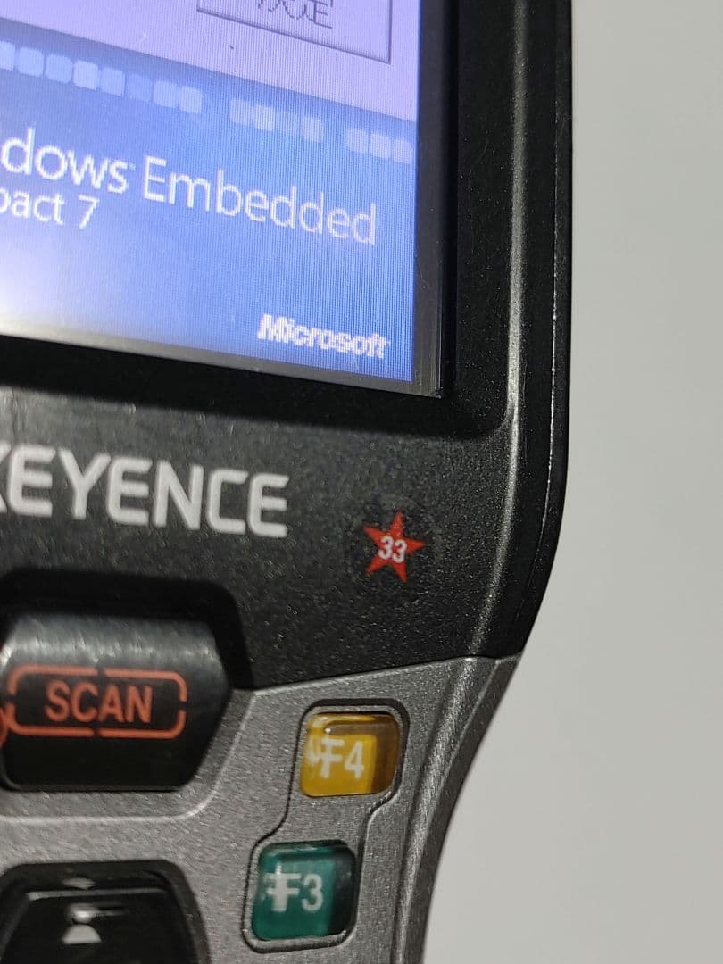 【美品・通電確認済】キーエンス BT-W85 ハンディターミナル 　33