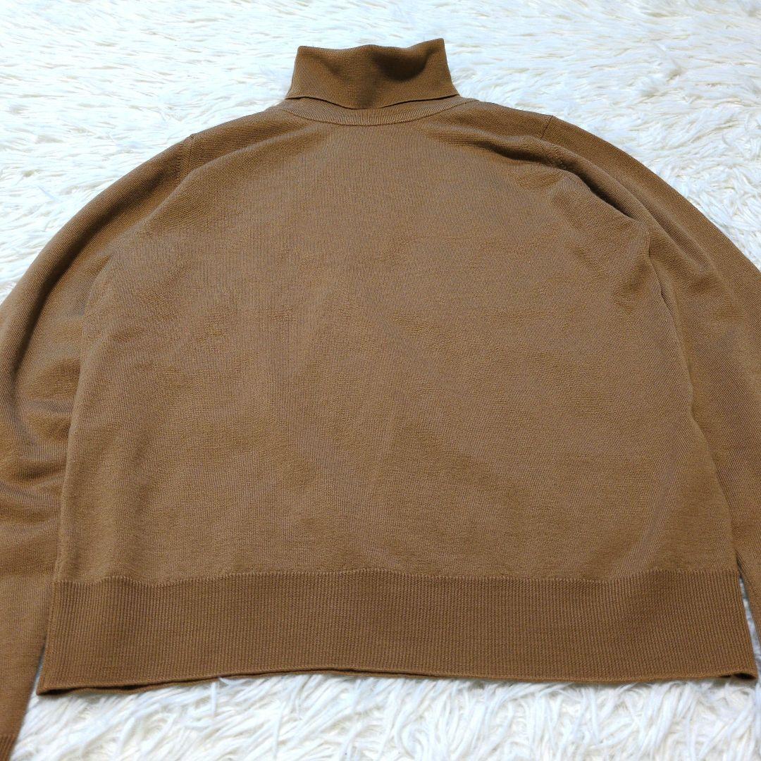 美品✨ジョンスメドレー 現行 30G タートルネックニット メリノウール