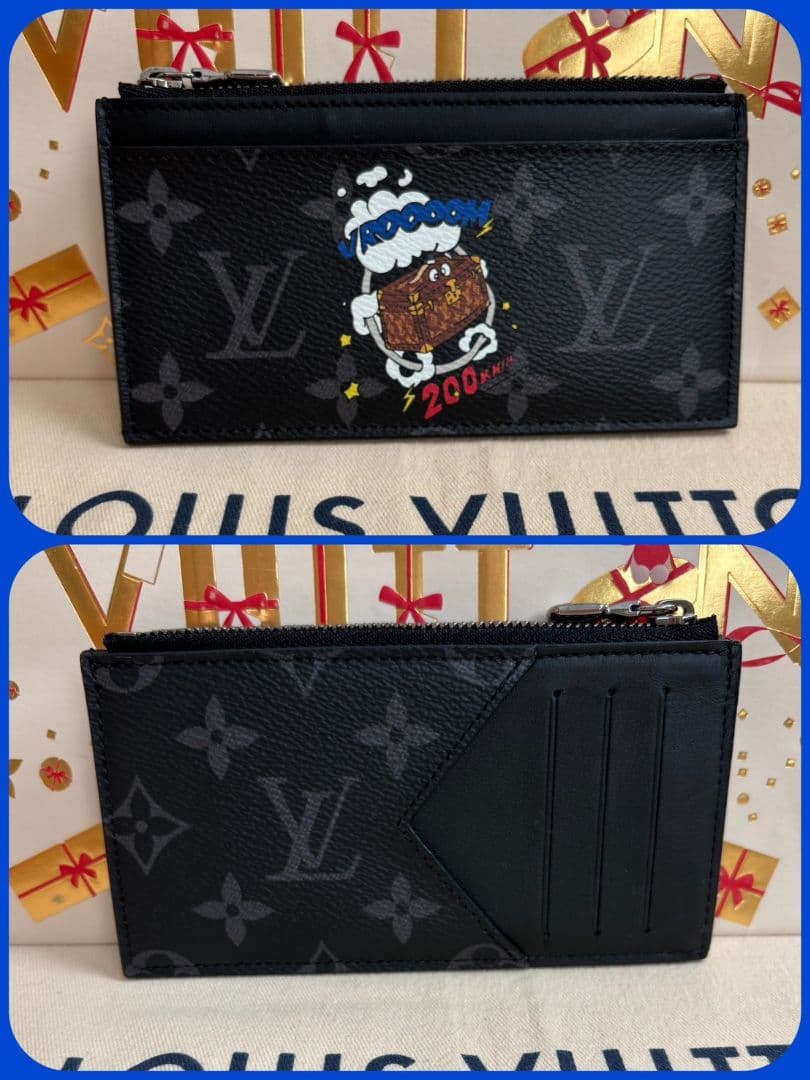 【ほぼ新品未使用】ルイヴィトン モノグラム エクリプス カードホルダー
