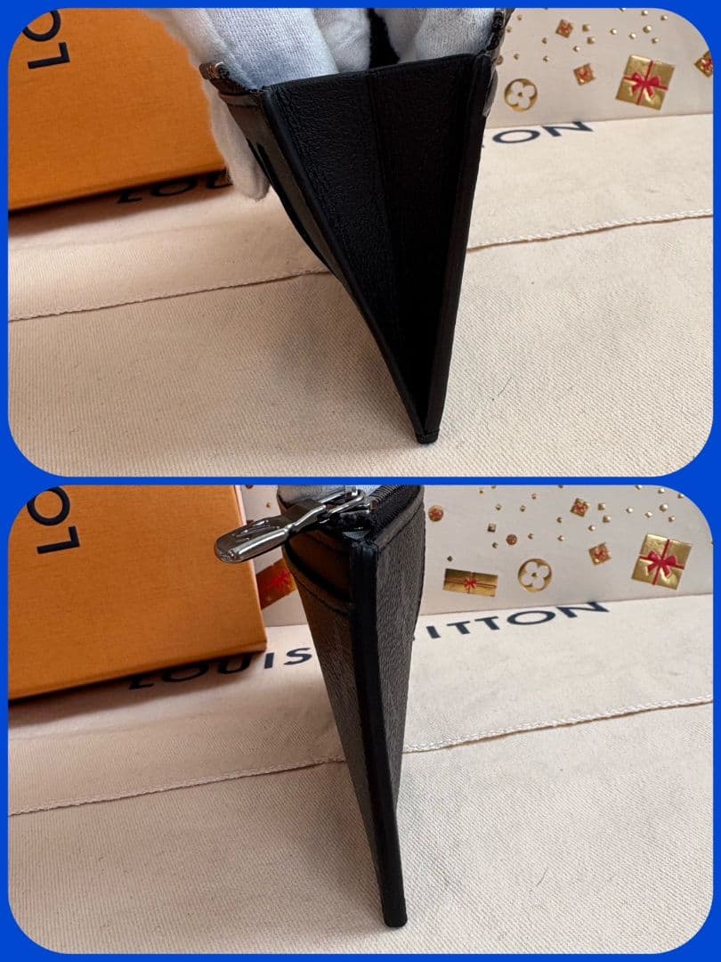 【ほぼ新品未使用】ルイヴィトン モノグラム エクリプス カードホルダー