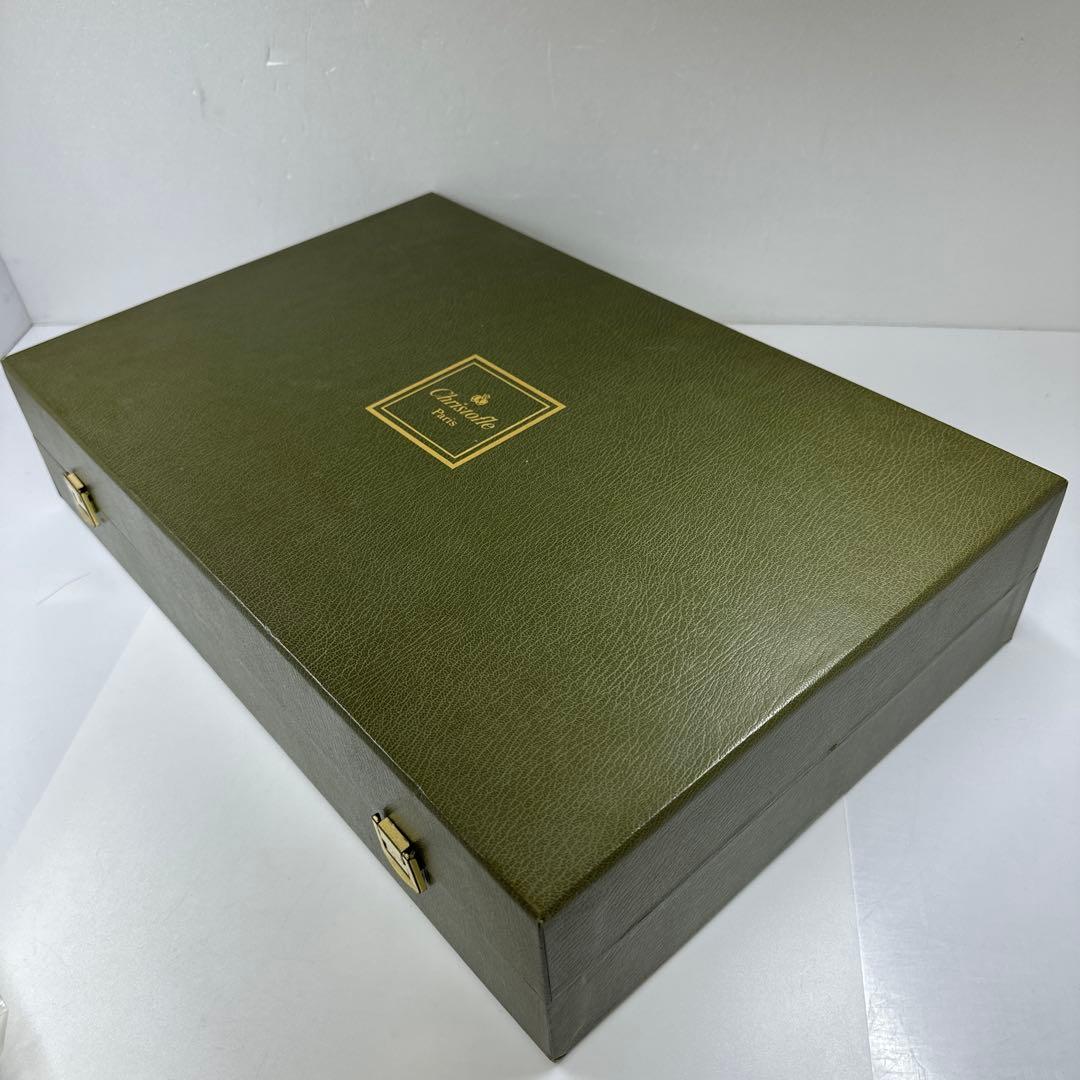 クリストフル新品カトラリーセット42点　ケース付　2963g 東Y7-0418②