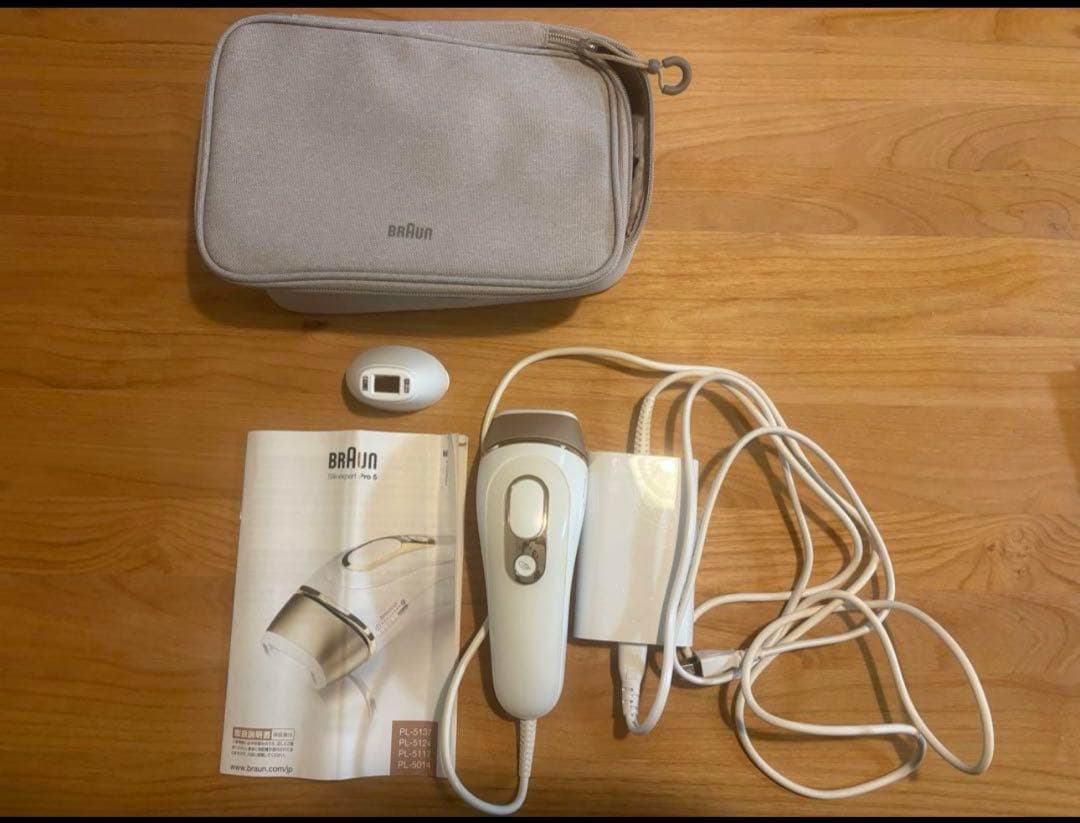 【良品】BRAUN Silk.expert Pro5 脱毛器 PL5137