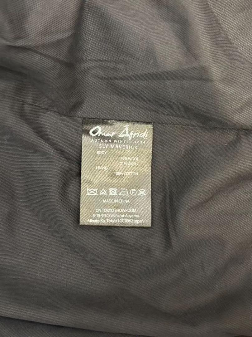 K*様 Omar Afridi 24AW Battle Dress Blouso