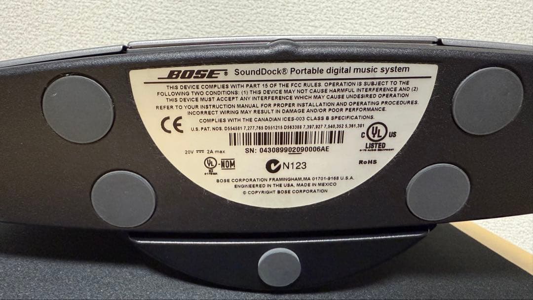 Bose SoundDock Portable 美品・ほぼ未使用