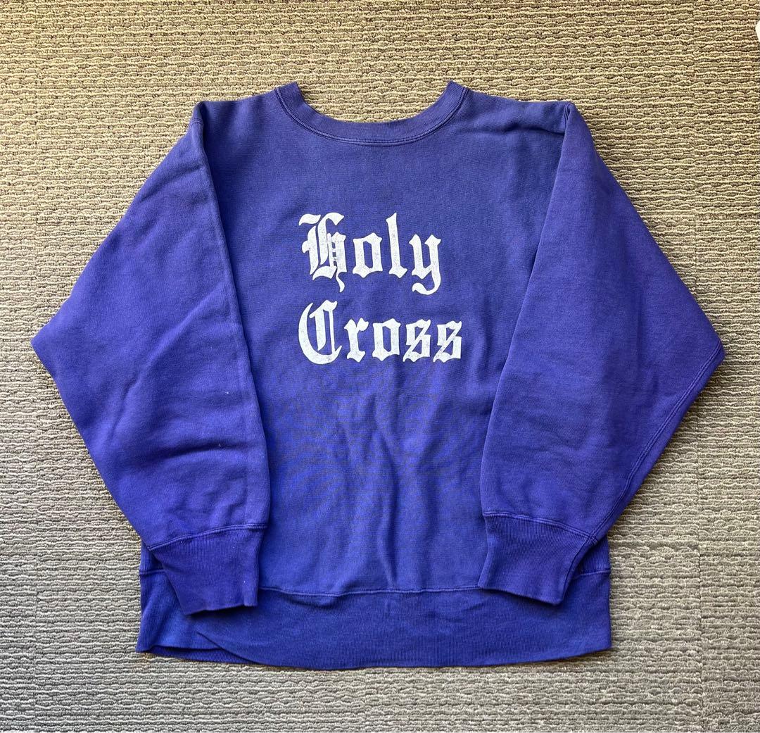 トップス 80s champion reverse weave Holy Cross