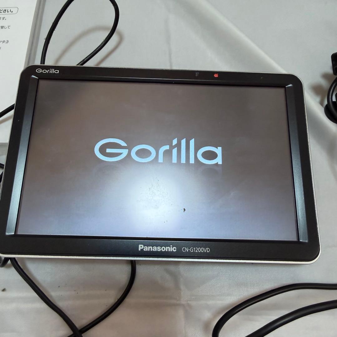 J*様 パナソニック ポータブルナビ ゴリラ CN-G1200VD カメラ付き