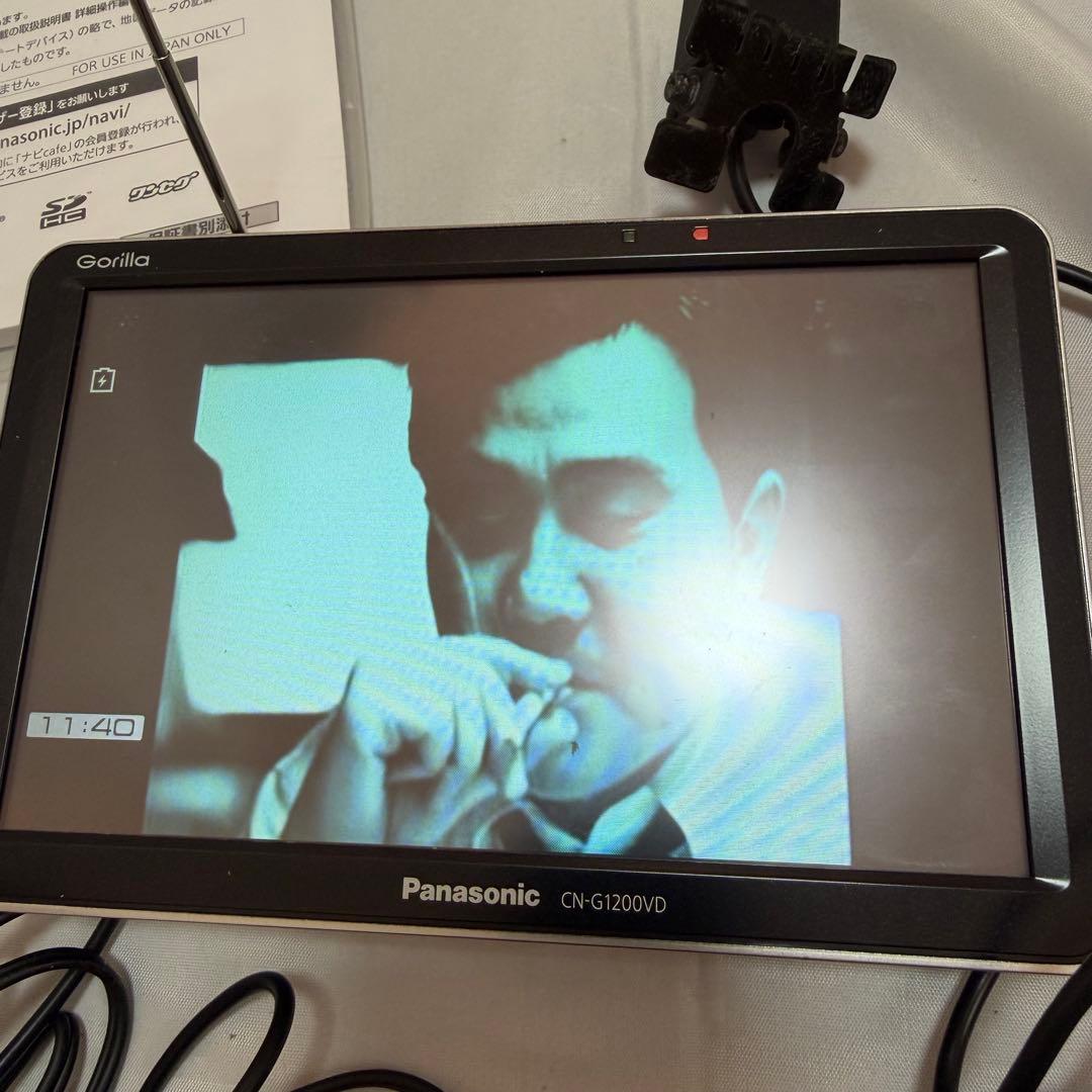 J*様 パナソニック ポータブルナビ ゴリラ CN-G1200VD カメラ付き